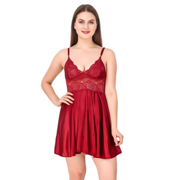 Women's Lace Babydoll Nightdress