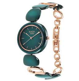 Leather Textured Straps Analogue Watch