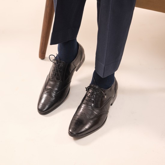 Men Black Formal Brogue