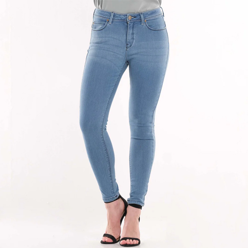 Women Regular Mid Rise Light Blue Jeans manish
