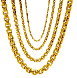 Gold O-link Chain