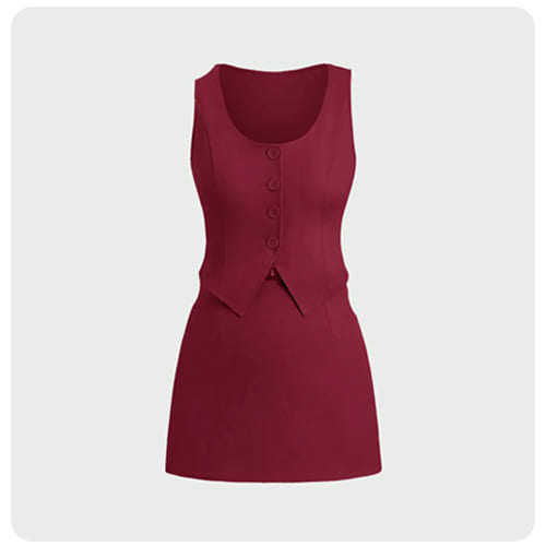 New Dress red 4