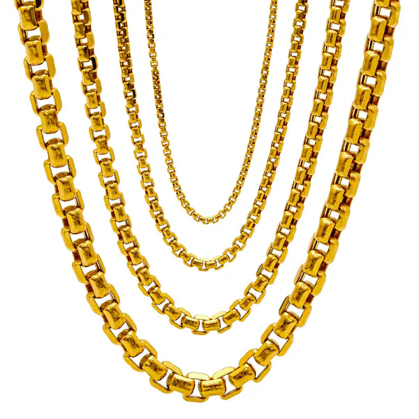 Gold O-link Chain