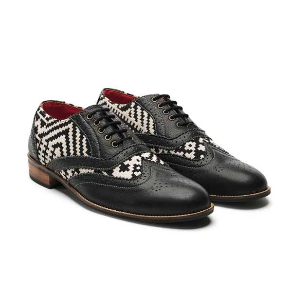 Men Black Formal Brogue