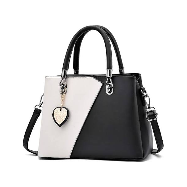 Structured Leather Cross Body Sling Bag