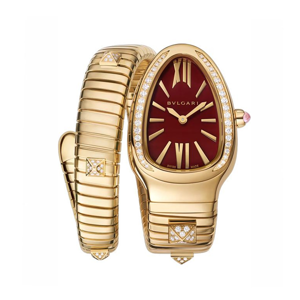 Women Brass Dial & Ceramic Bracelet Watch